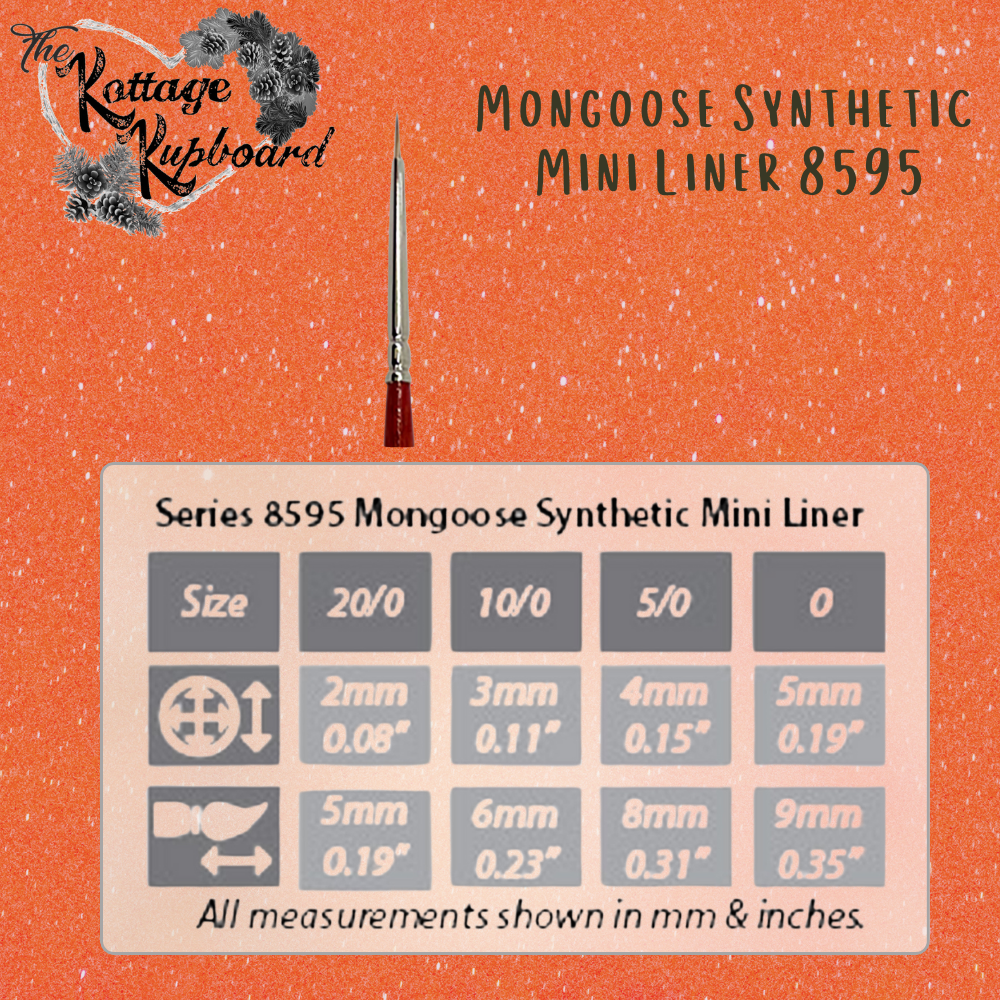 Mongoose Synthetic Mini Liner - 10/0 Mini Liner image