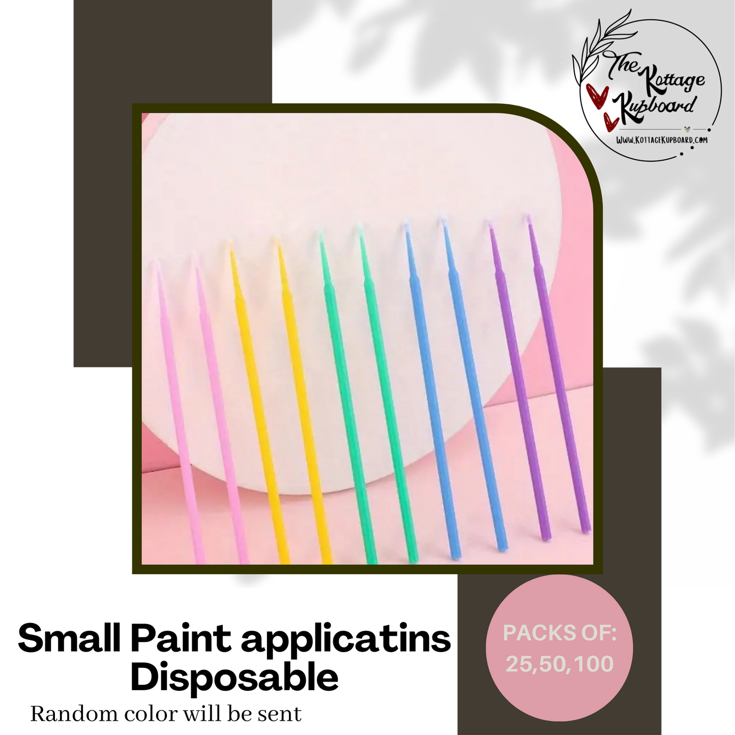 Micro Paint Applicators- Disposable