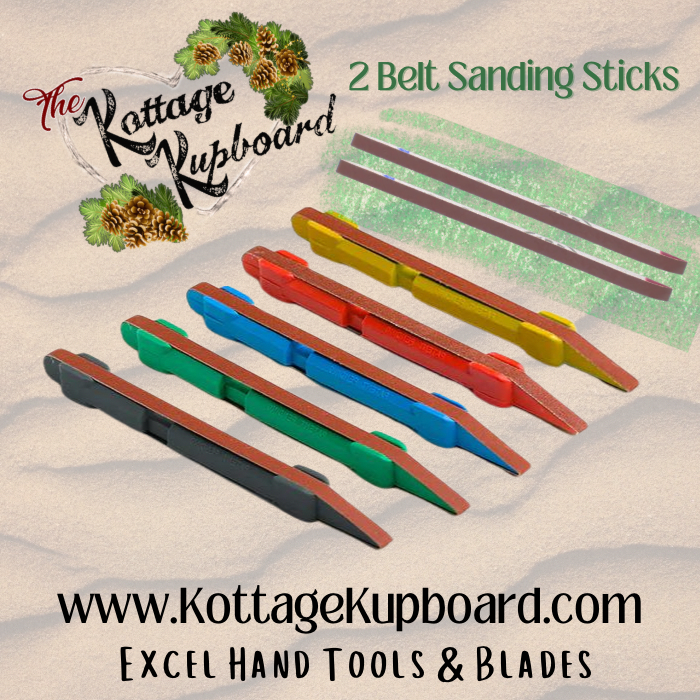 Excel Blades, 2 belt Sanding Stick image 4