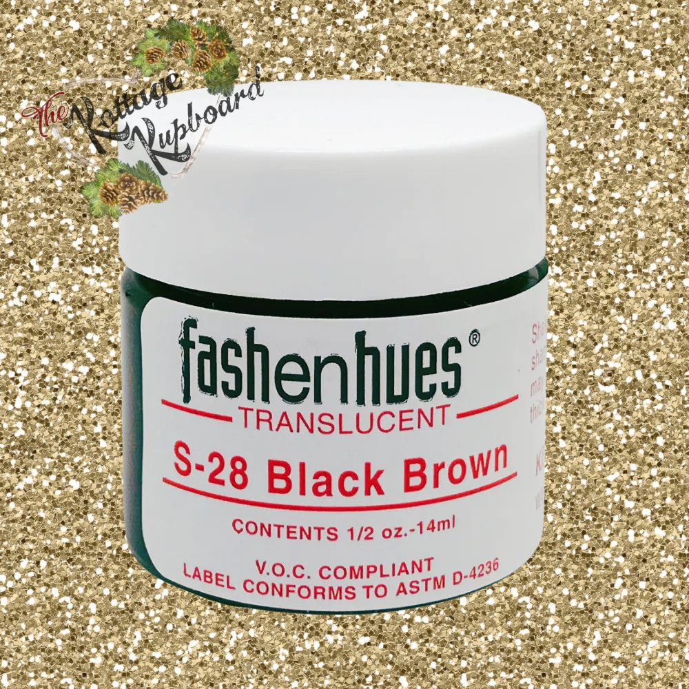Fashenhues Translucent Stains - Black Brown S-28, 2.0 oz image