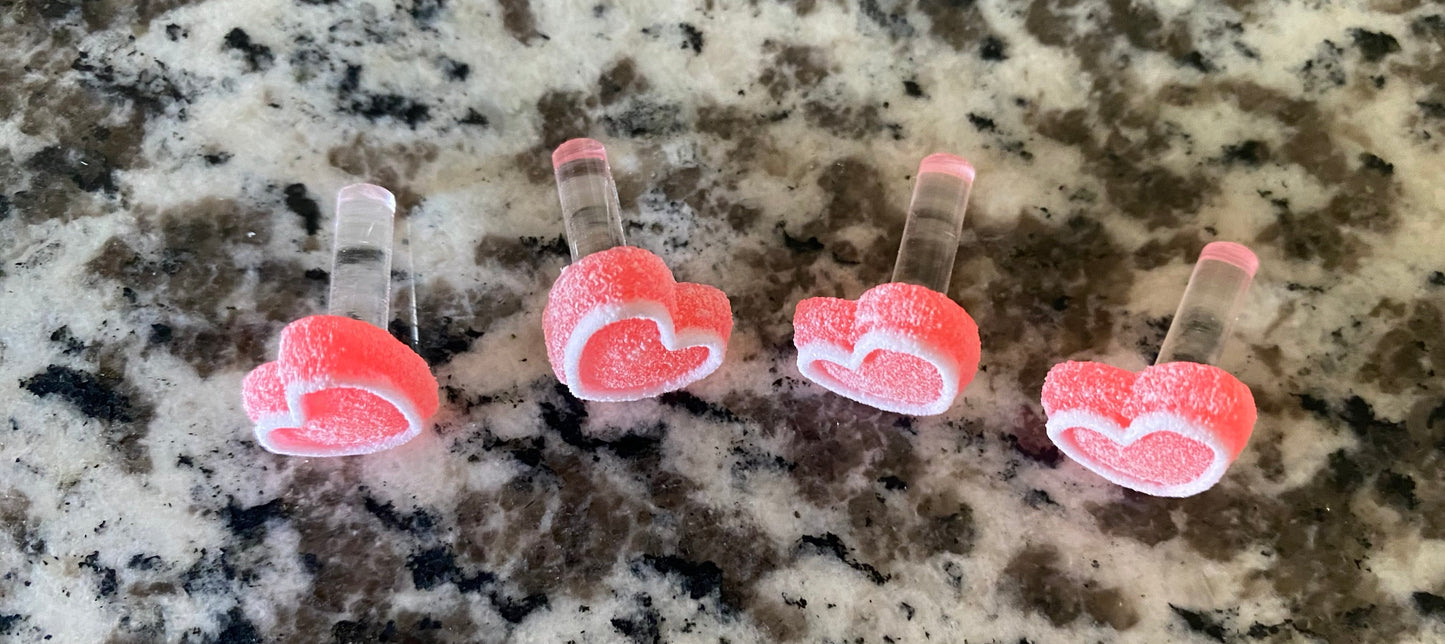 Icing Candy Resin Hearts image 6