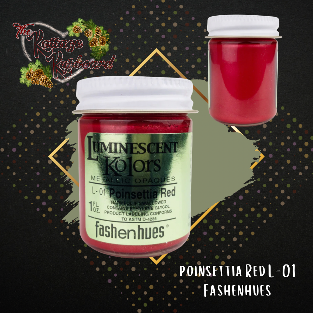 Fashenhues Luminescent Metallics - Poinsettia Red L-01 image