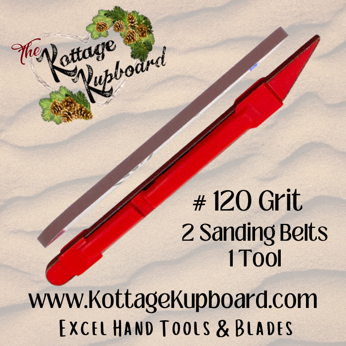 Excel Blades, 2 belt Sanding Stick image 1