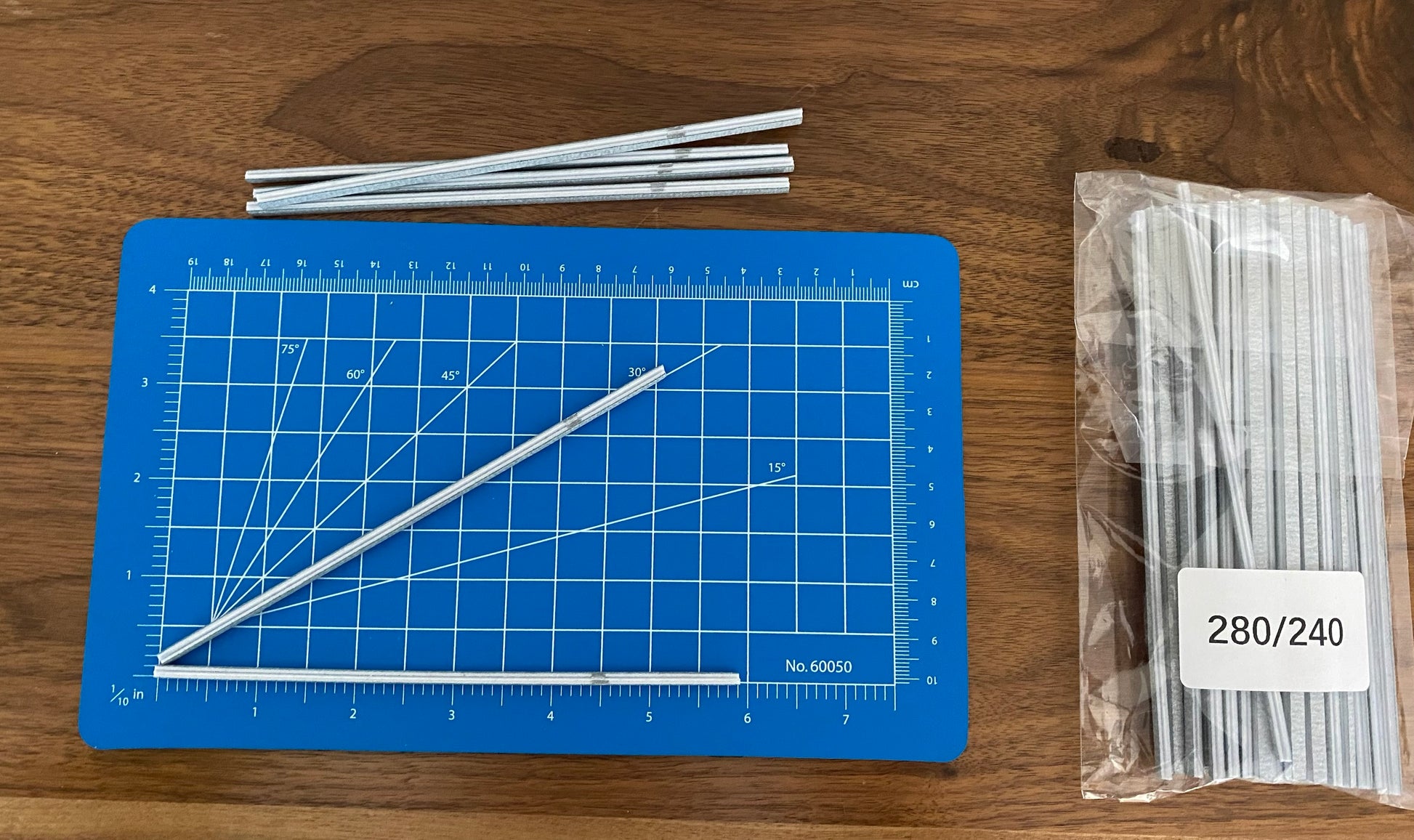 Double-Sided Small, Thin Sanding Sticks - 280/240 Grit image