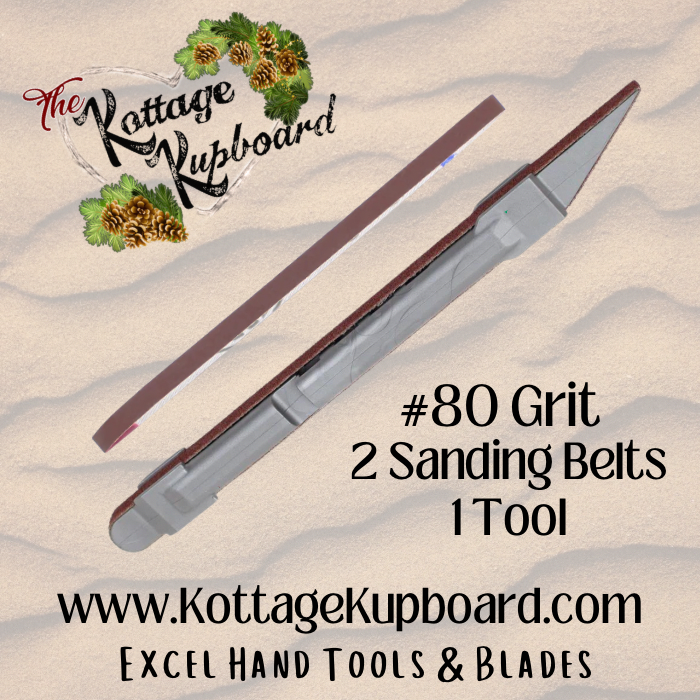 Excel Blades, 2 belt Sanding Stick image 0