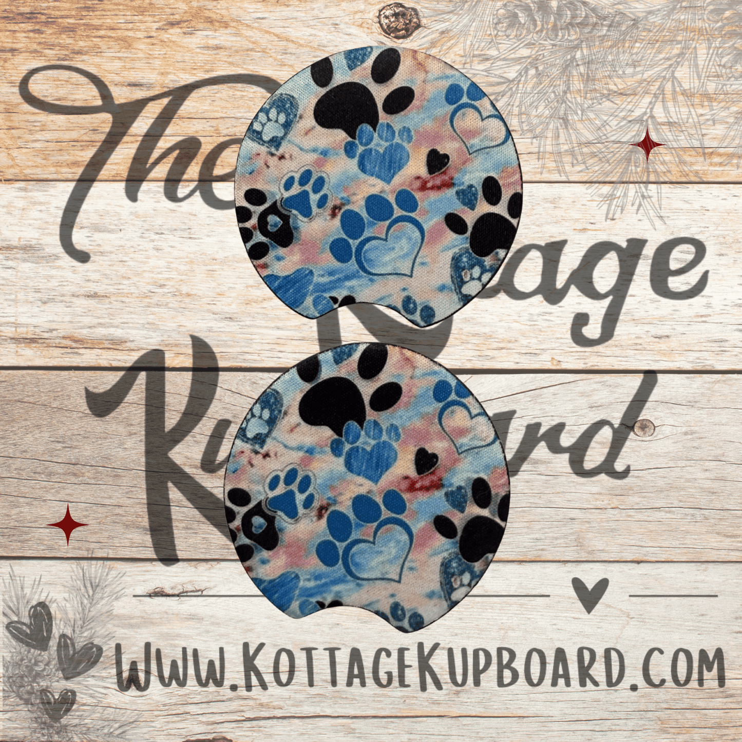 Neoprene Car Coaster Set