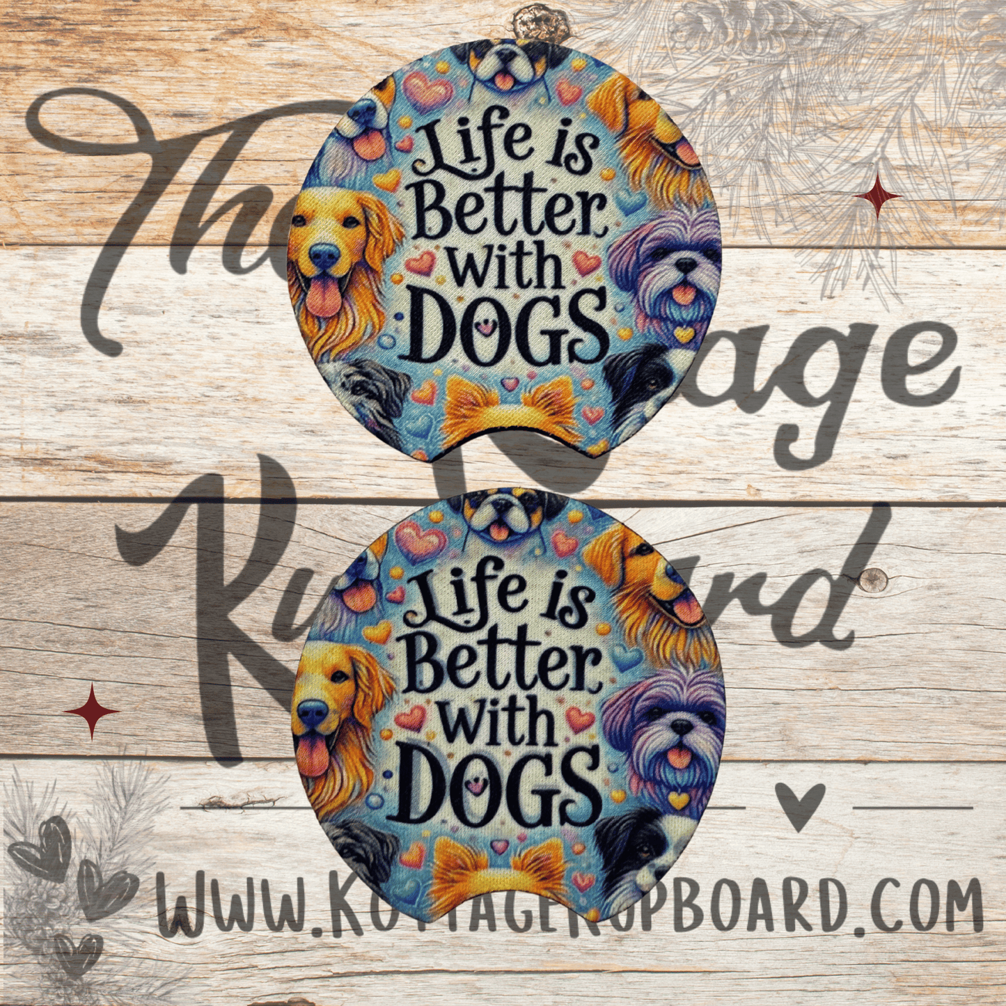 Neoprene Car Coaster Set