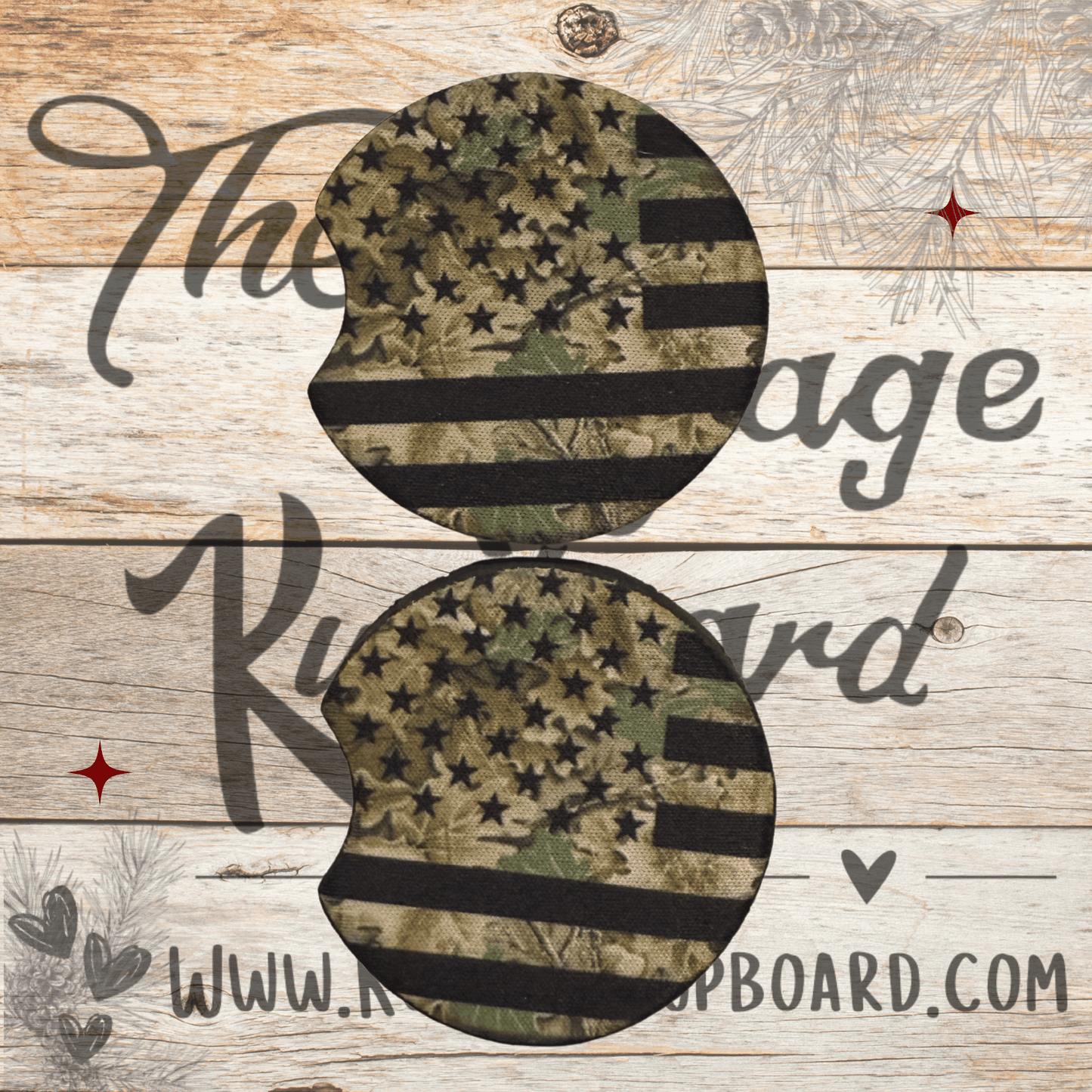 Neoprene Car Coaster Set