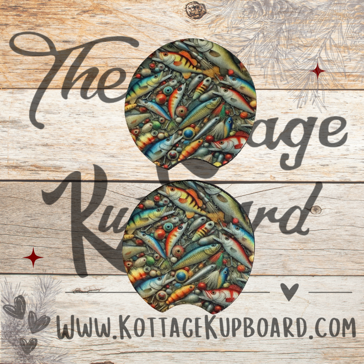 Neoprene Car Coaster Set