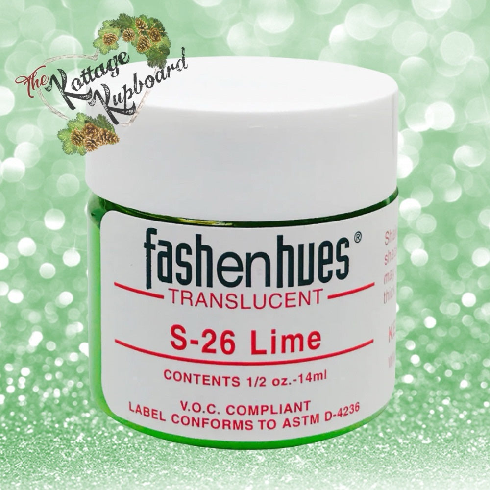 Fashenhues Translucent Stains - Lime S-26, 0.5 oz image
