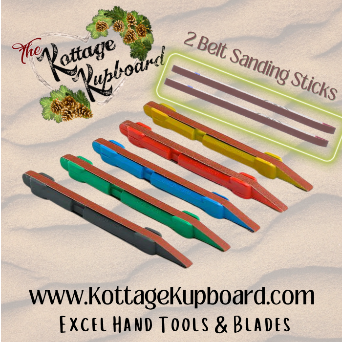 Excel Blades, 2 belt Sanding Stick image 3