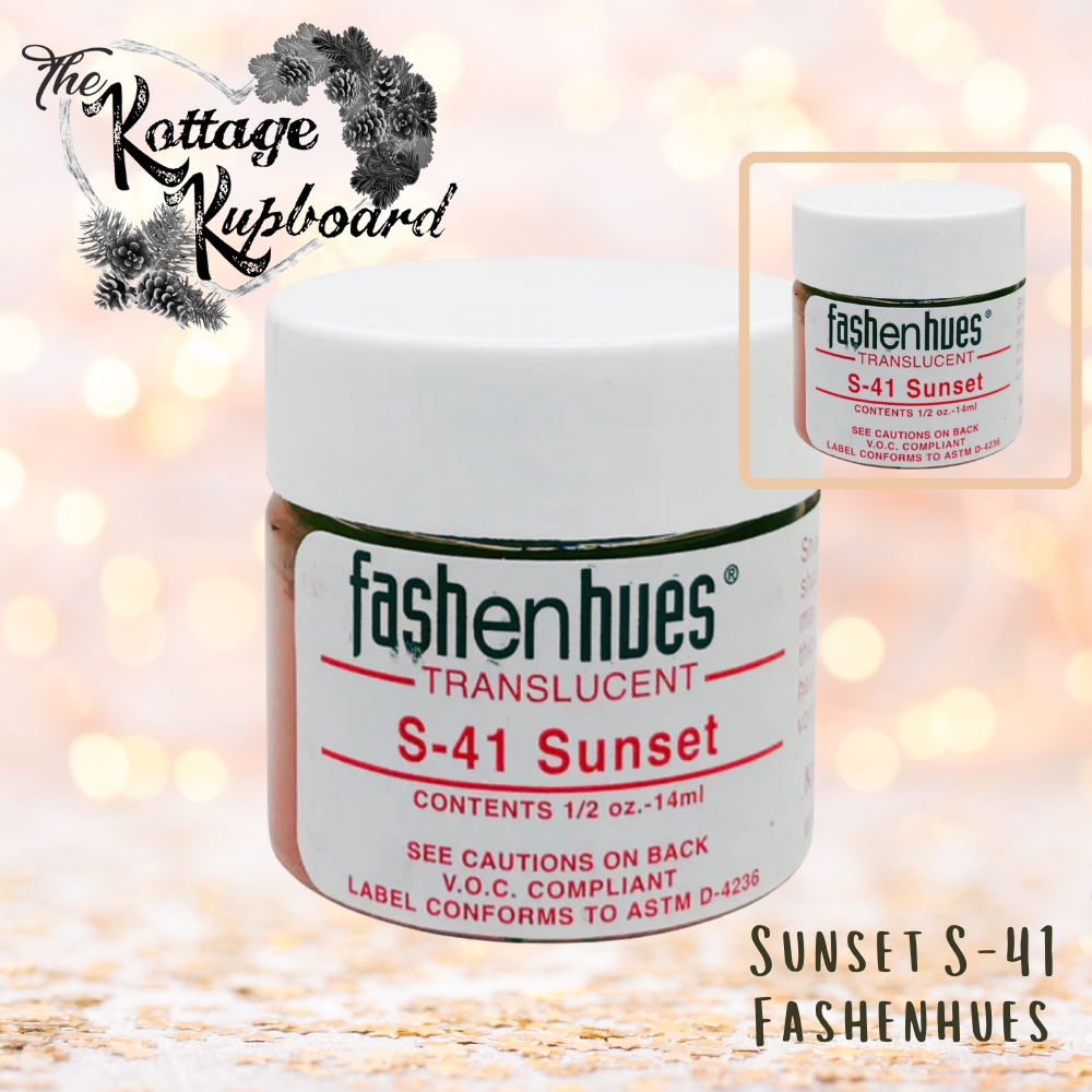 Fashenhues Translucent Stains - Sunset S-41, 2.0 oz image