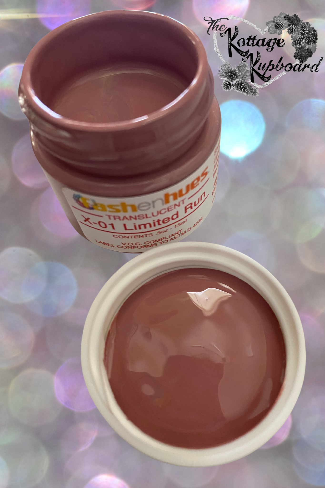 Fashenhues Translucent Stains - Dusty Pink Limited Edition X-01, 0.5 oz image