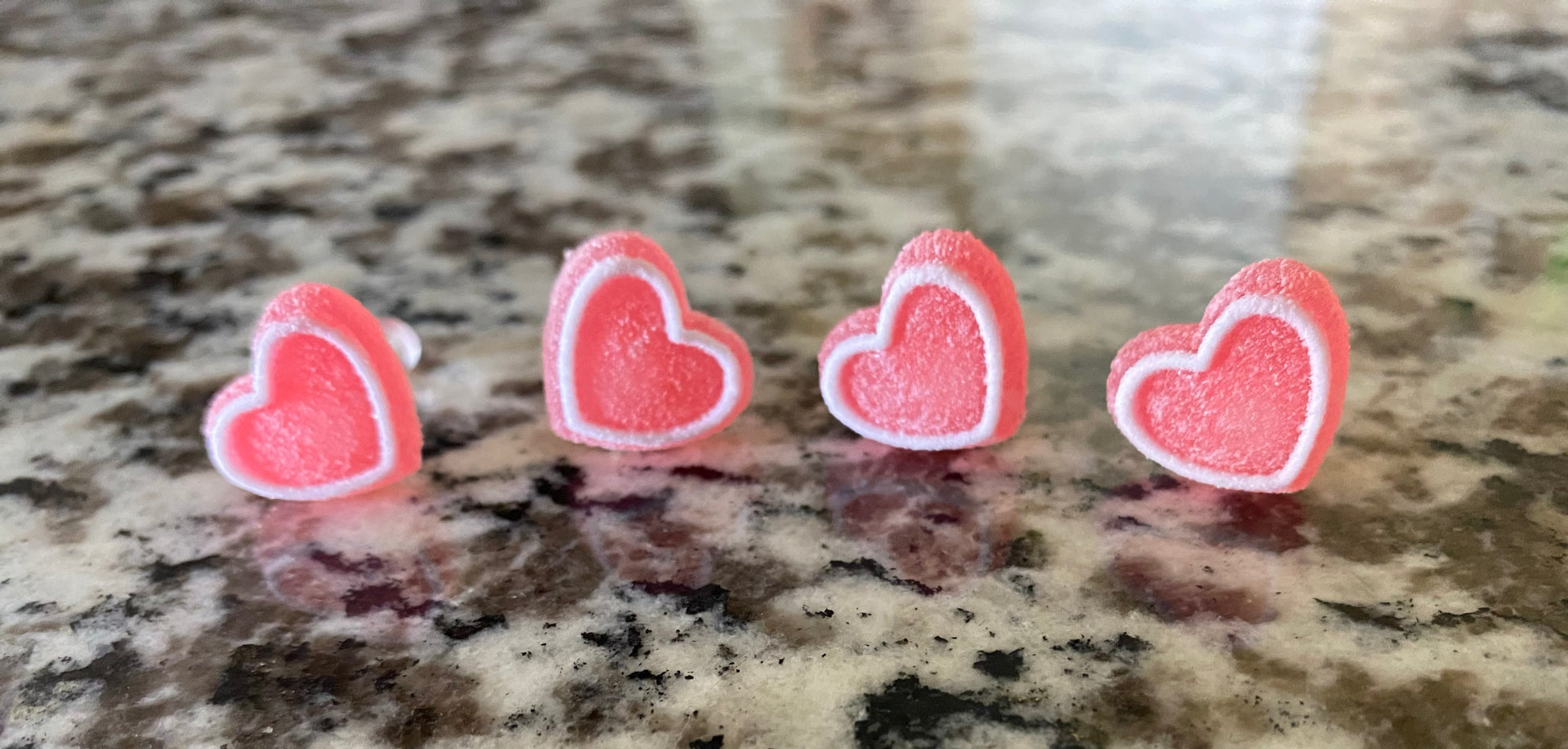 Icing Candy Resin Hearts image 7